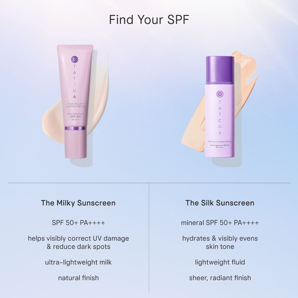 Tatcha The Milky Sunscreen Broad Spectrum SPF 50+ with Encapsulated Ectoin + Vitamin E