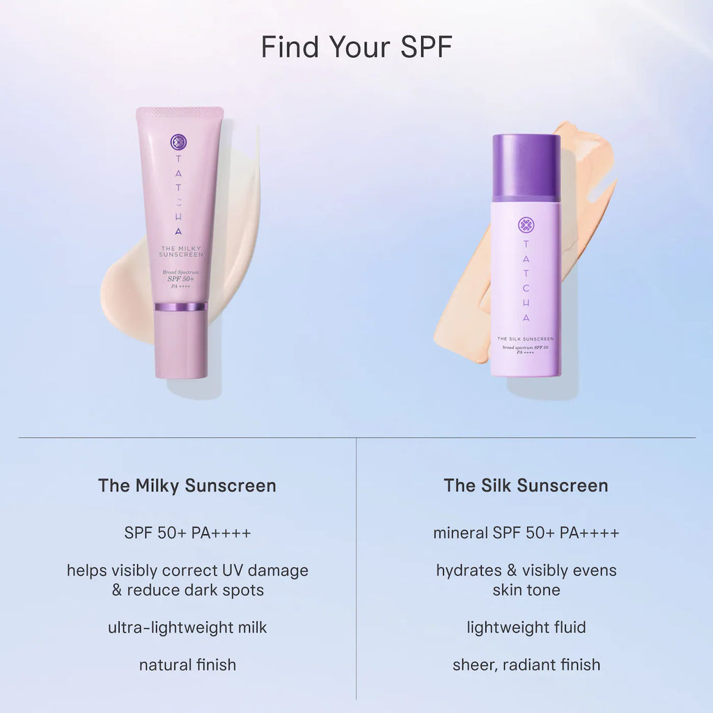 Tatcha The Milky Sunscreen Broad Spectrum SPF 50+ with Encapsulated Ectoin + Vitamin E