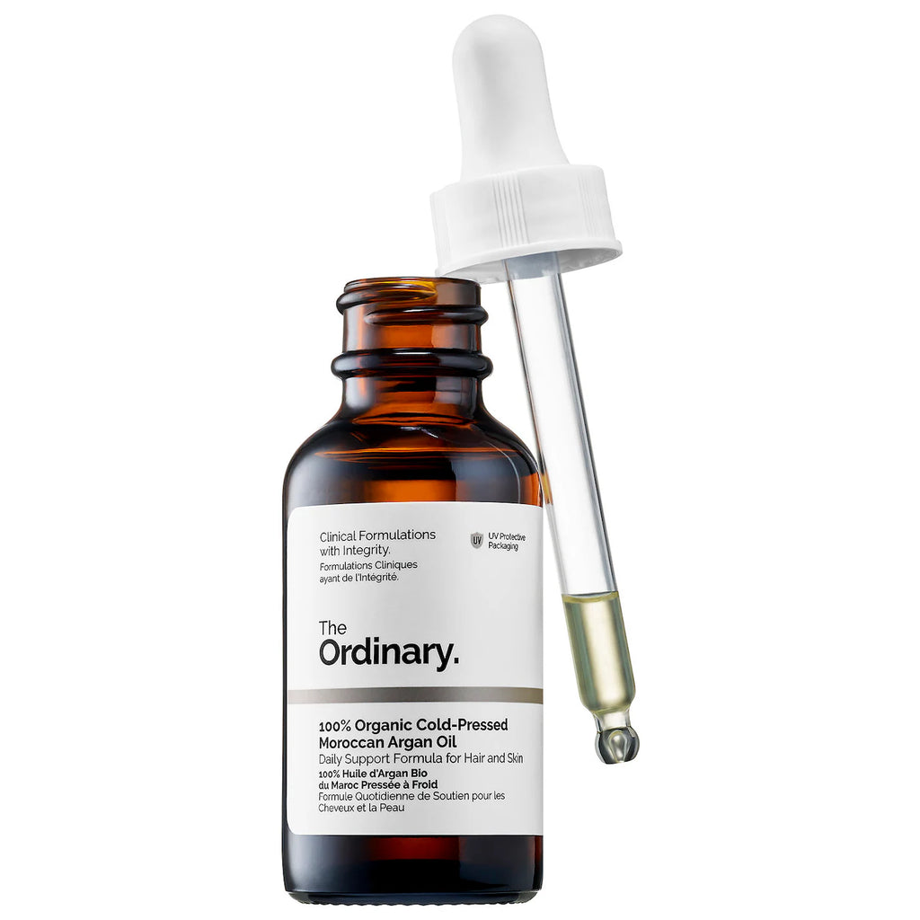 The Ordinary 100% Organic Cold-Pressed Moroccan Argan Oil for Skin & Hair