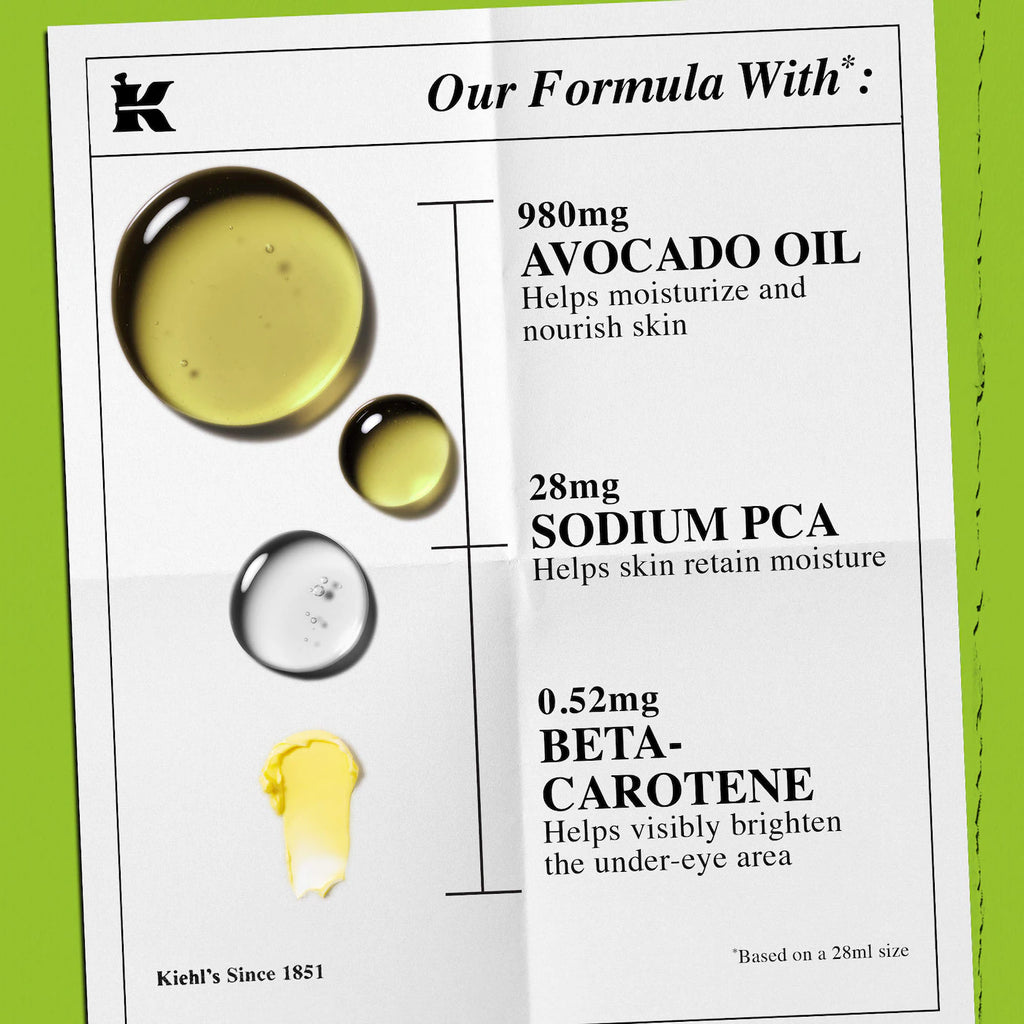 Kiehl's Since 1851 Avocado Eye Cream for Brightening & Depuffing