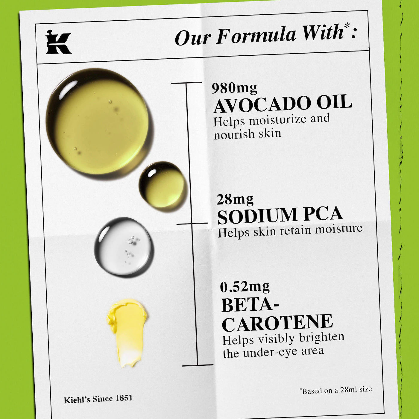 Kiehl's Since 1851 Avocado Eye Cream for Brightening & Depuffing
