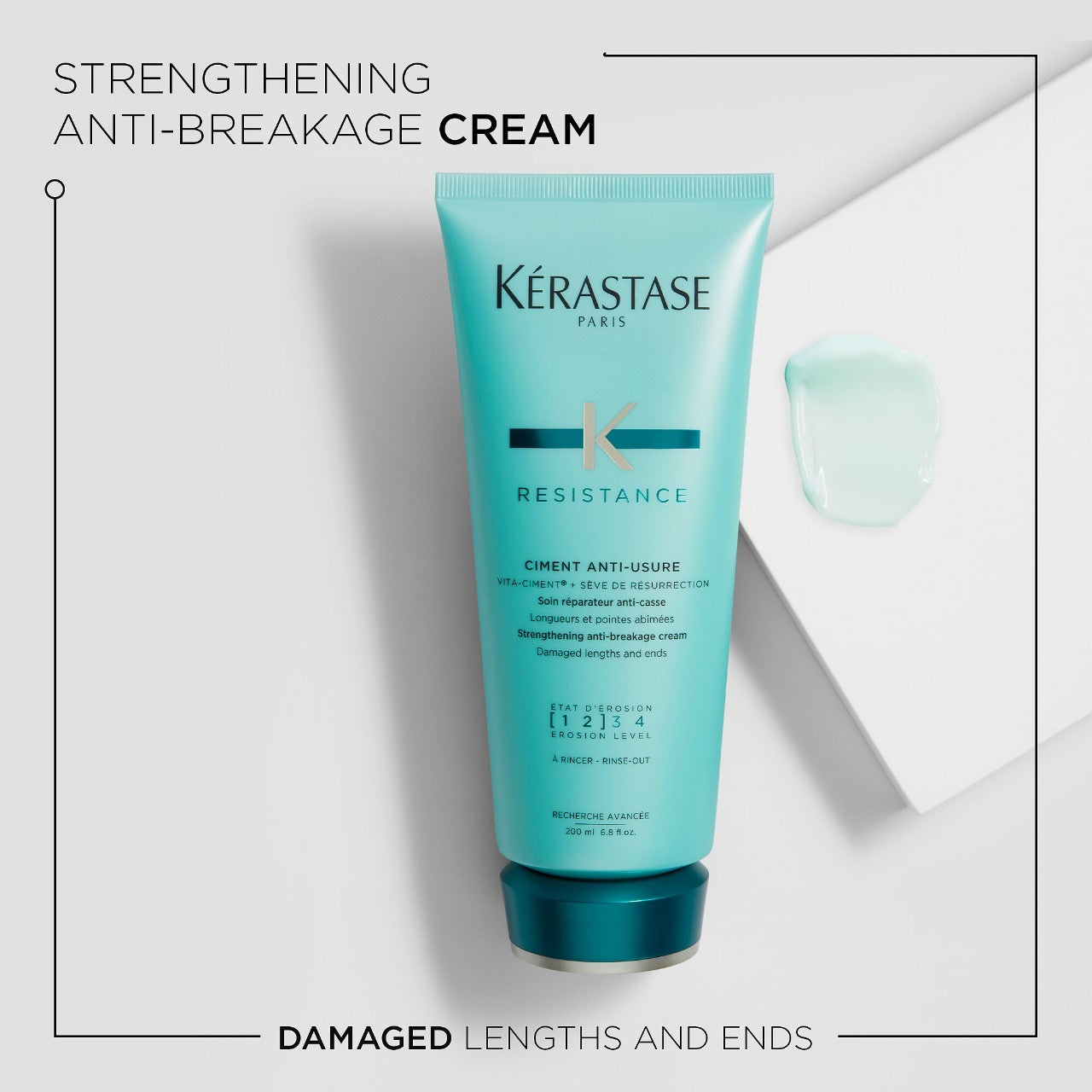 Kérastase Resistance Strengthening Conditioner for Damaged Hair from Heat Styling