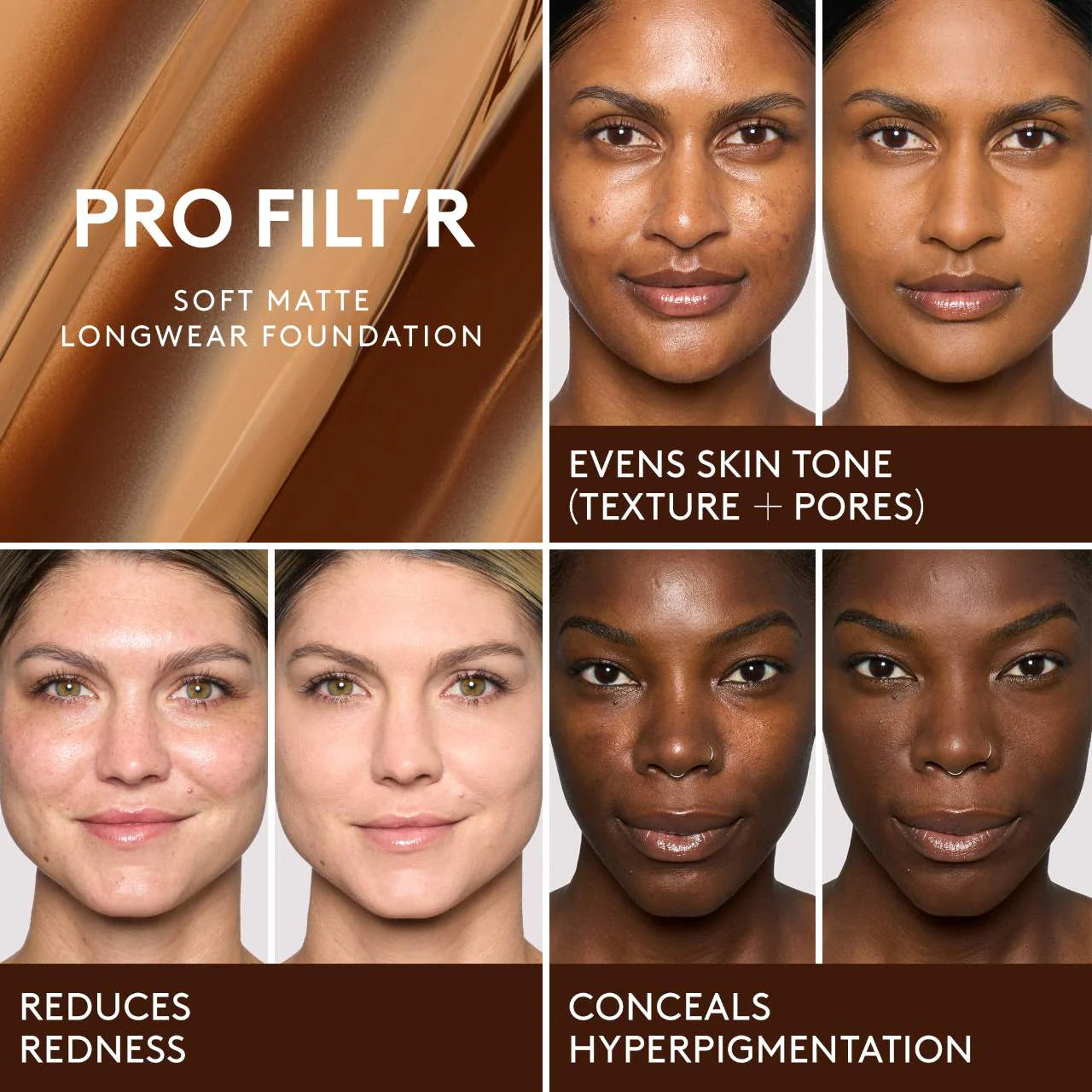Fenty Beauty by Rihanna Pro Filt’r Soft Matte Longwear Liquid Foundation