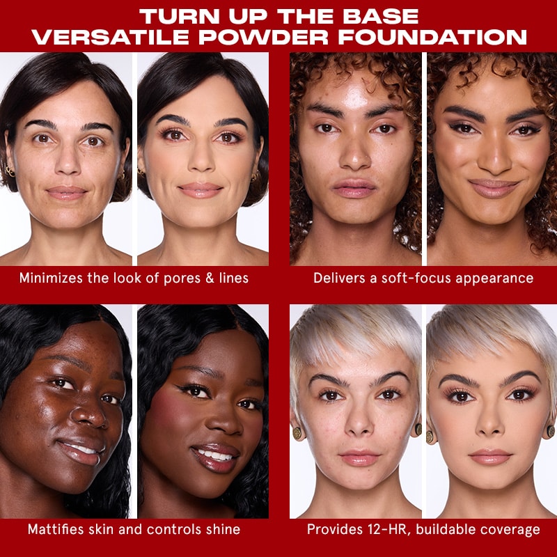 ONE/SIZE by Patrick Starrr Turn Up The Base Versatile Powder Foundation