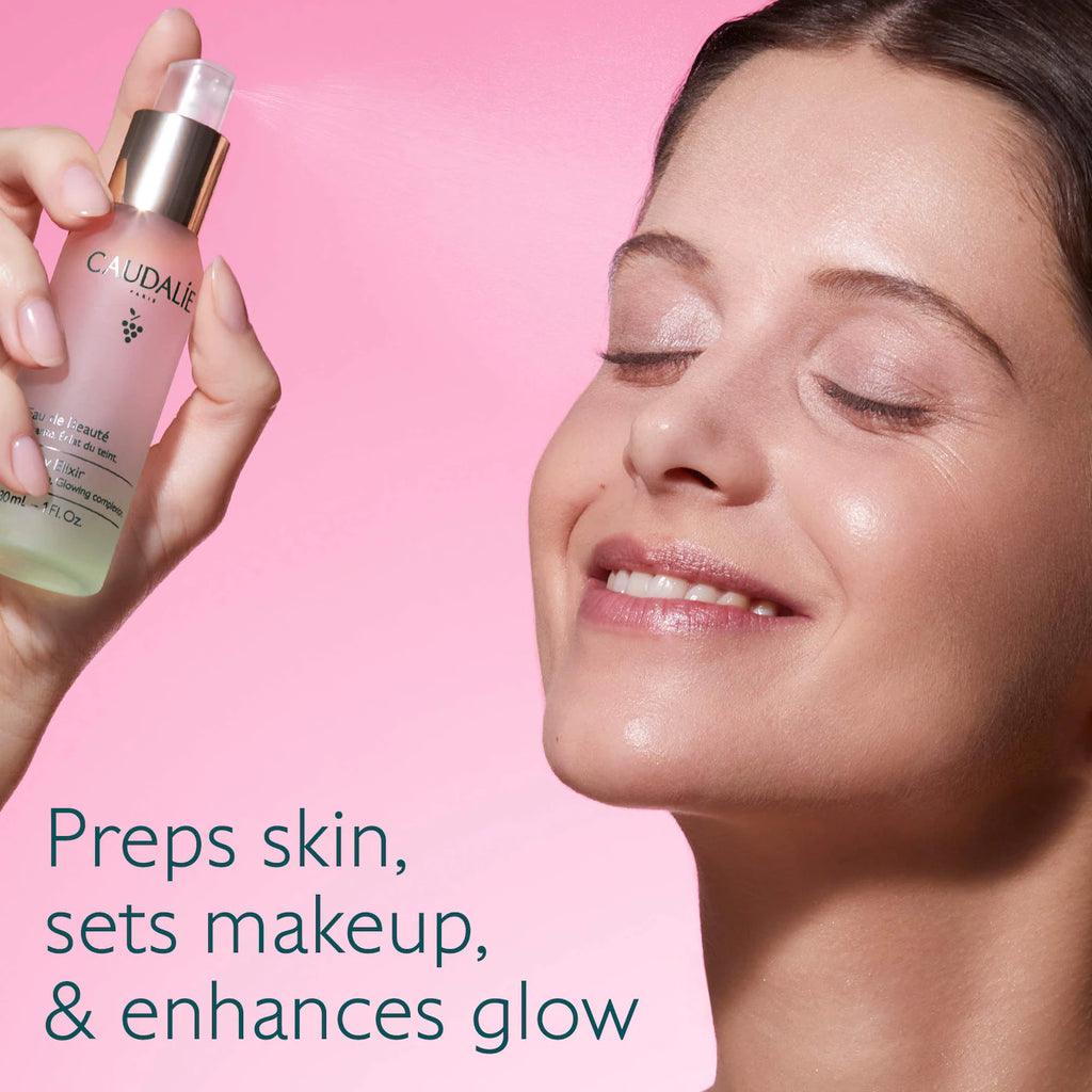Caudalie Beauty Elixir Prep, Set, Glow Face Mist