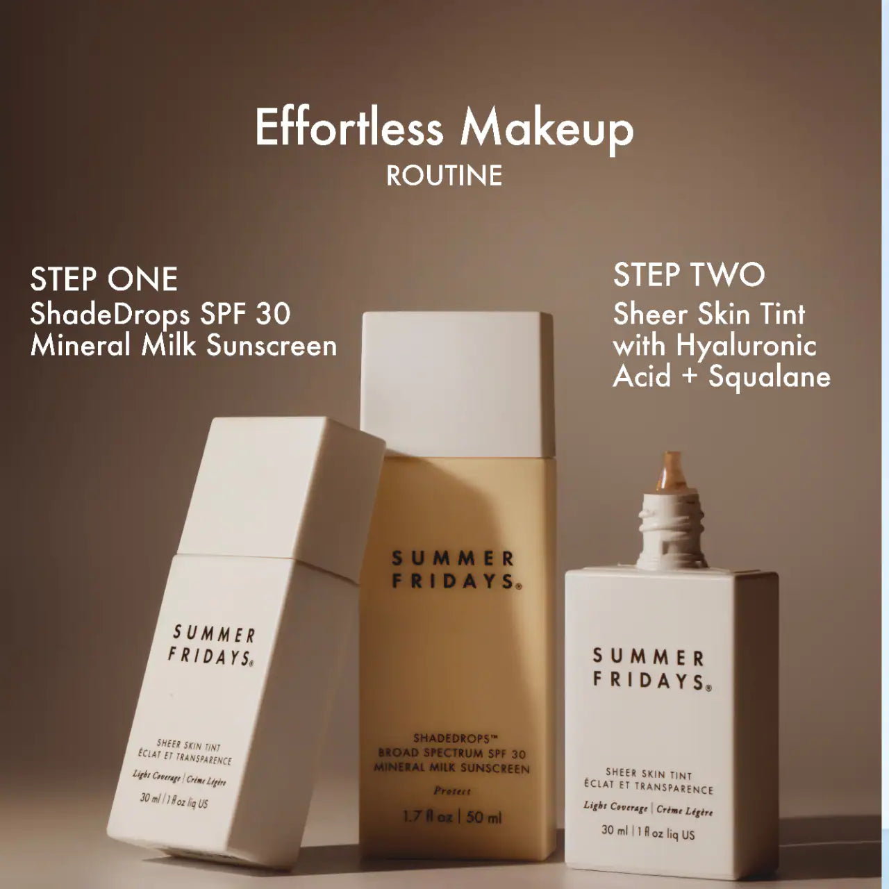 Summer Fridays ShadeDrops Mineral Milk Sunscreen SPF 30
