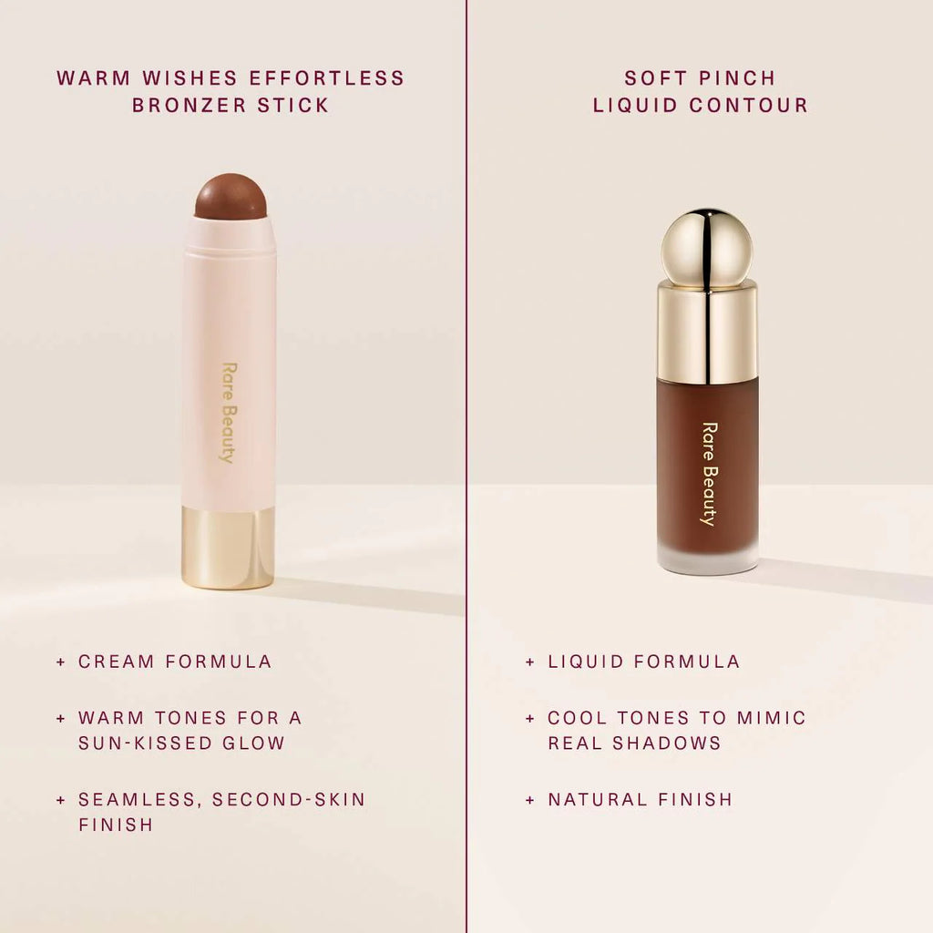 Rare Beauty by Selena Gomez  Warm Wishes Effortless Cream Bronzer Stick