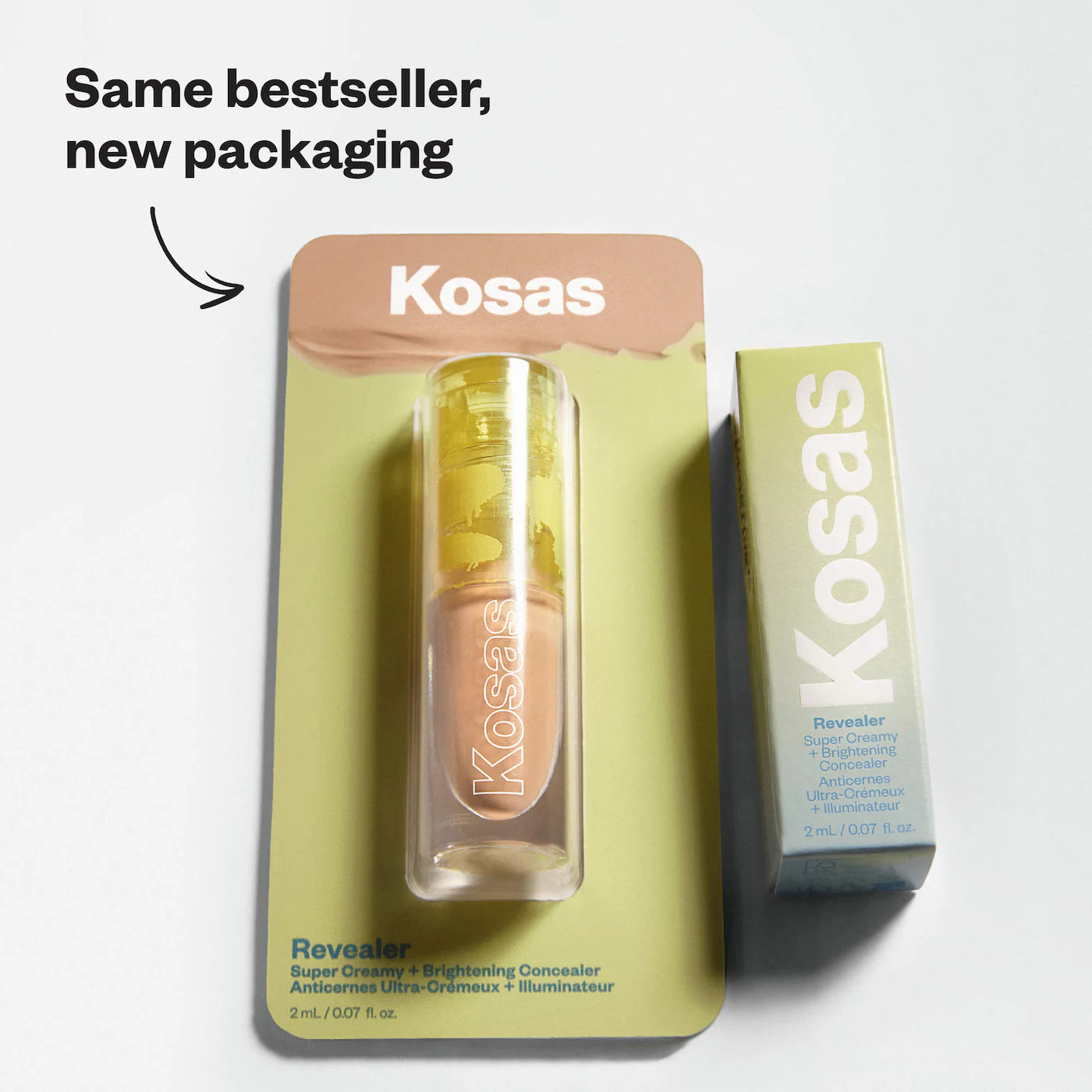 Kosas Revealer Super Creamy + Brightening Concealer with Caffeine and Hyaluronic Acid