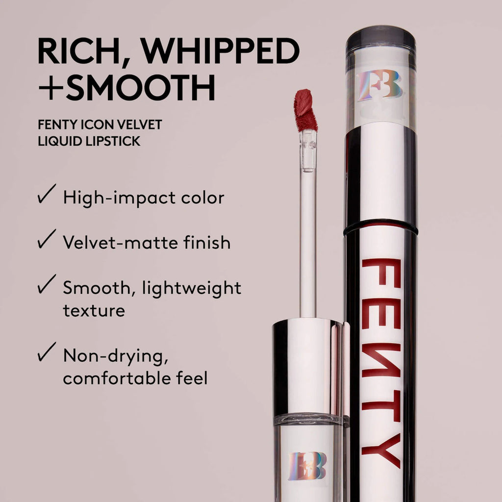 Fenty Beauty by Rihanna Fenty Icon Velvet Liquid Lipstick