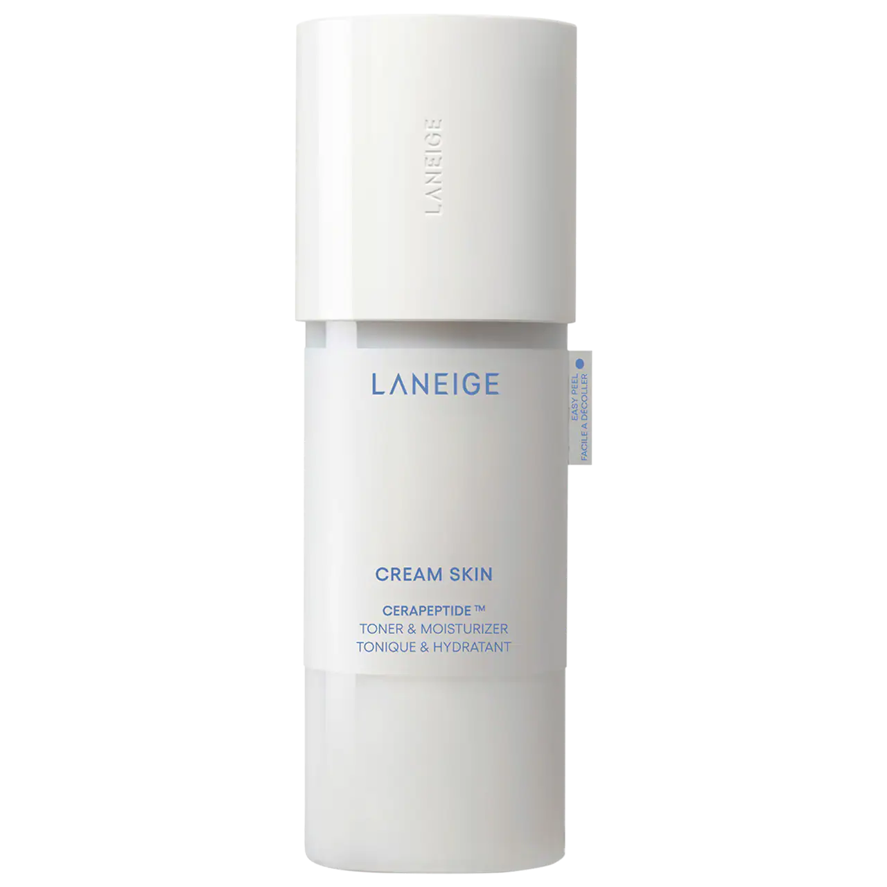 تونر كريمي من لانيج للبشرة بتركيبة حليبية مع السيراميدات والببتيدات لترطيب مغذي
