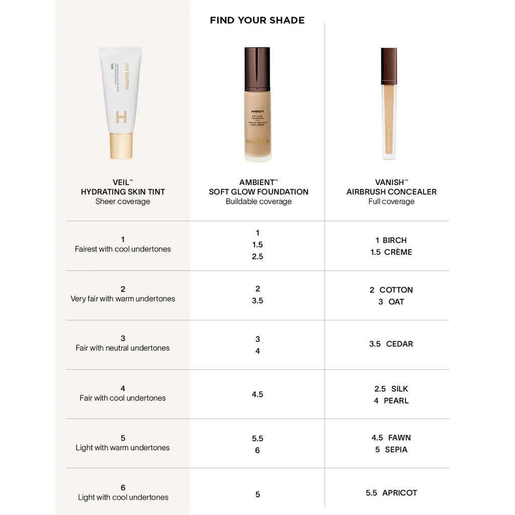 كريم أساس Hourglass Veil™ المرطب للبشرة