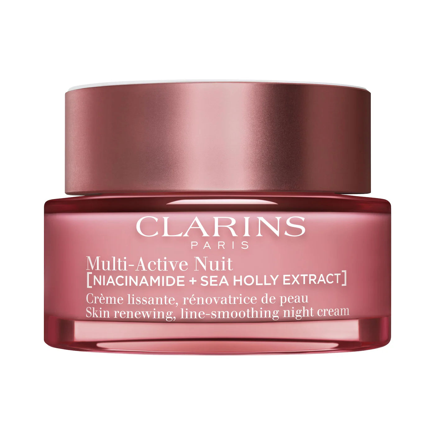 Clarins Multi-Active Night Moisturizer for Lines, Pores, Glow with Niacinamide
