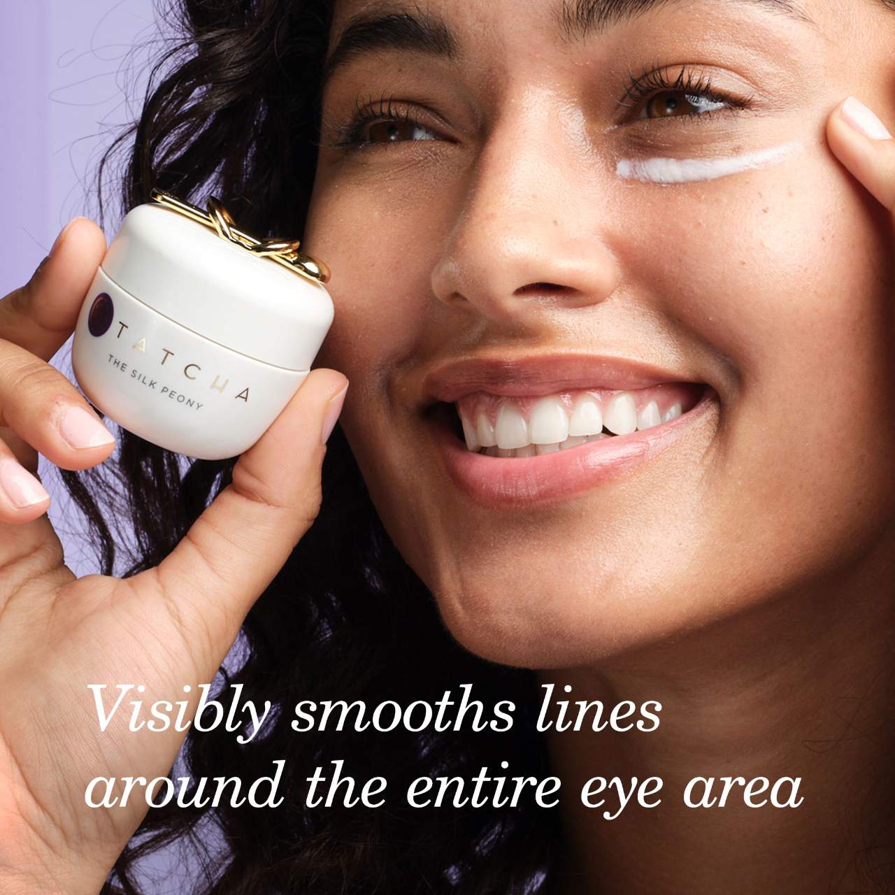 Tatcha The Silk Peony Line-Smoothing Eye Cream