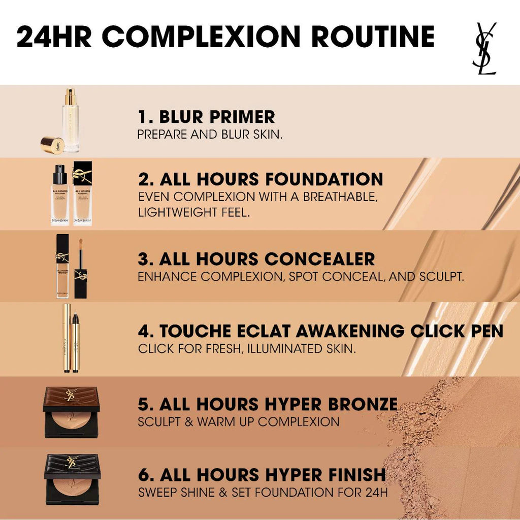 Yves Saint Laurent YSL All Hours Hyper Finish 24H Multi-Use Natural Matte Powder