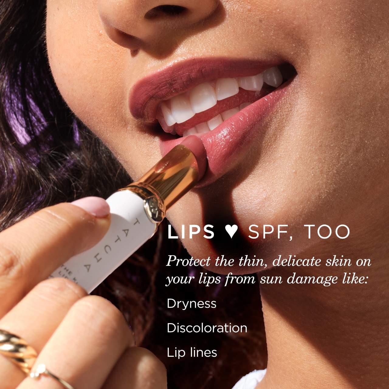 The Kissu Lip Tint SPF 25 Hydrating Tinted Lip Sunscreen