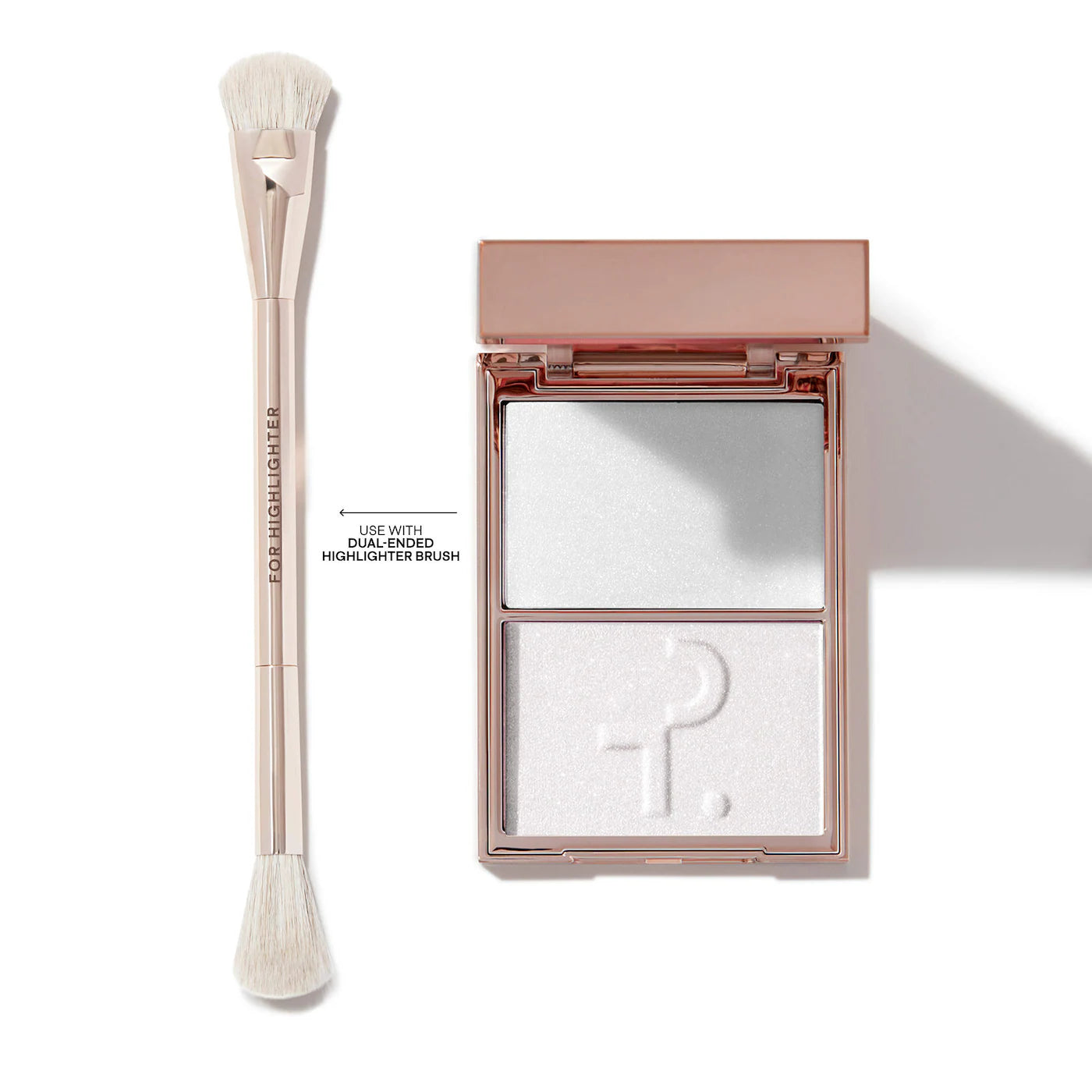 PATRICK TA Major Glow Creme & Powder Light Reflecting Translucent Highlighter Duo