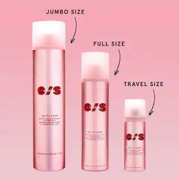رذاذ تثبيت مقاوم للماء مطفي One Size On ‘Til Dawn