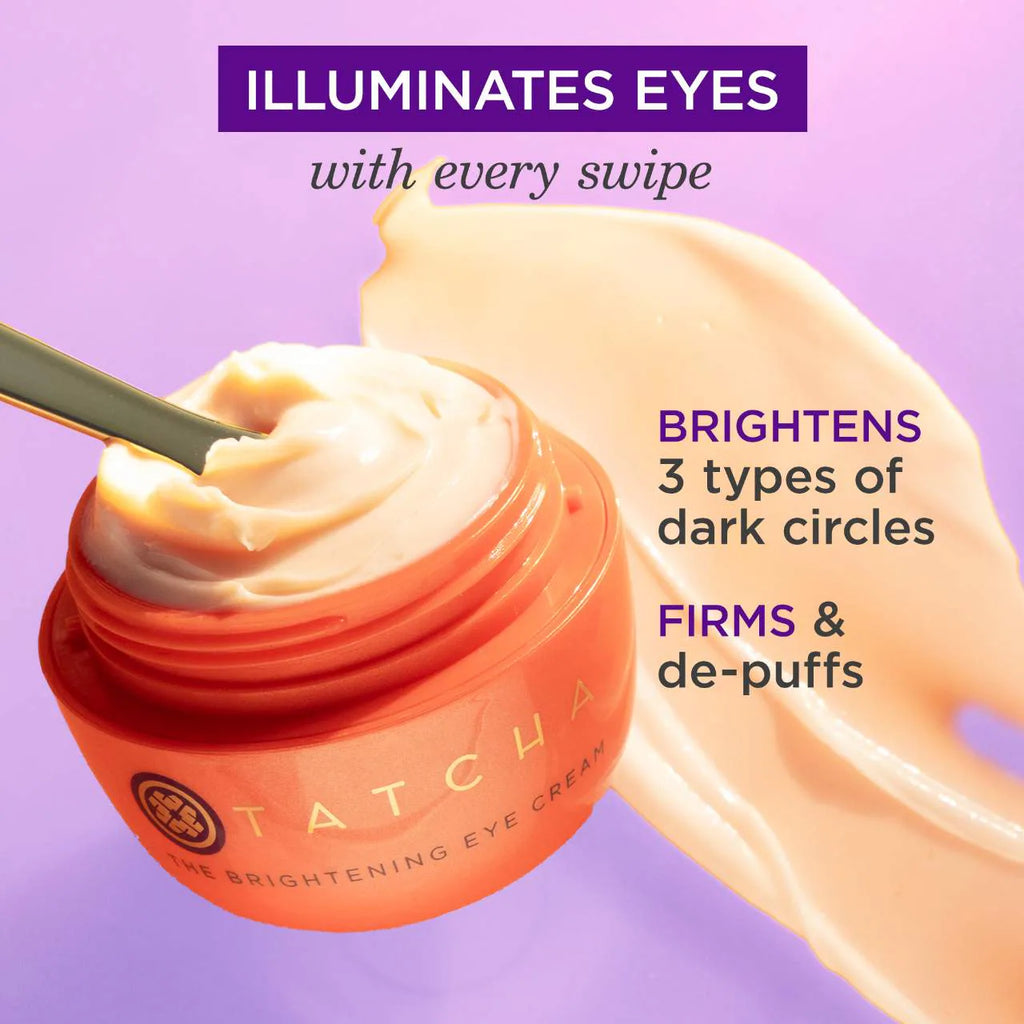Tatcha The Brightening Eye Cream with Vitamin-C for Dark Circles