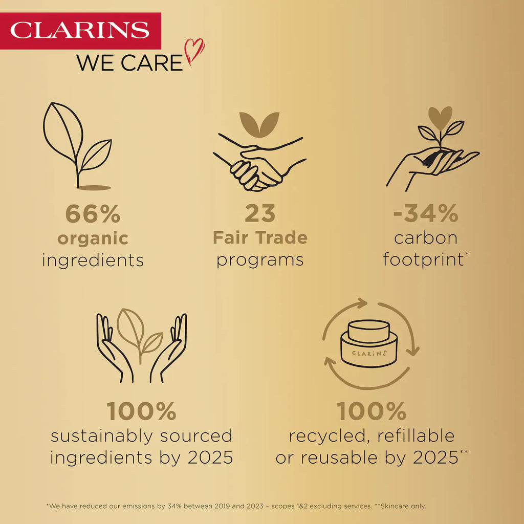 Clarins DOUBLE SERUM® Light Texture To Firm, Boost Radiance & Refine Pores