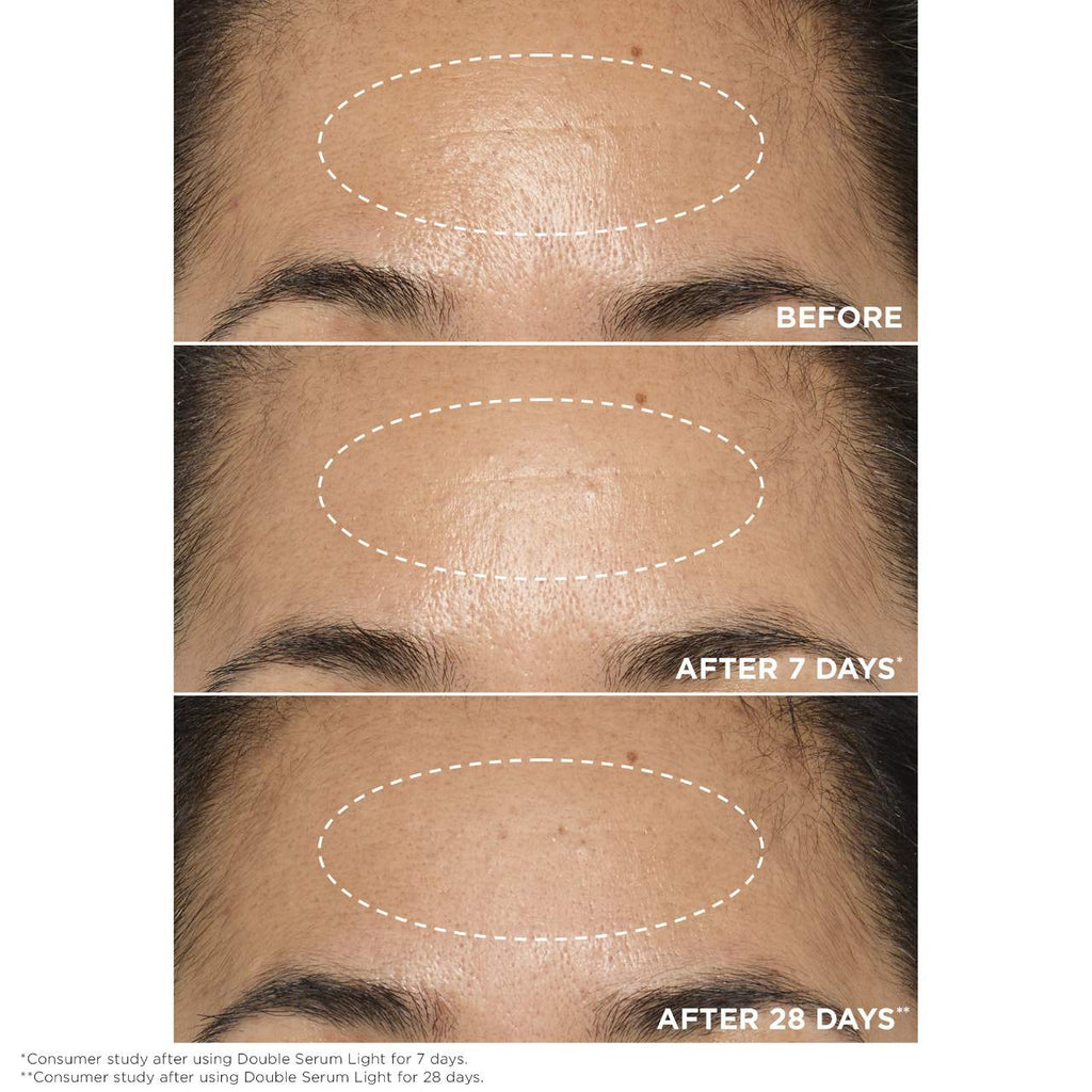 Clarins DOUBLE SERUM® Light Texture To Firm, Boost Radiance & Refine Pores