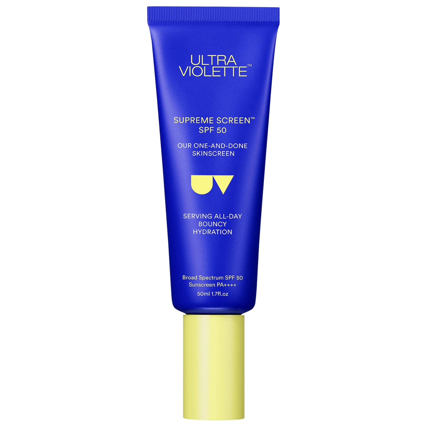 Ultra Violette Supreme Screen SPF 50 Facial Sunscreen Moisturizer and Primer