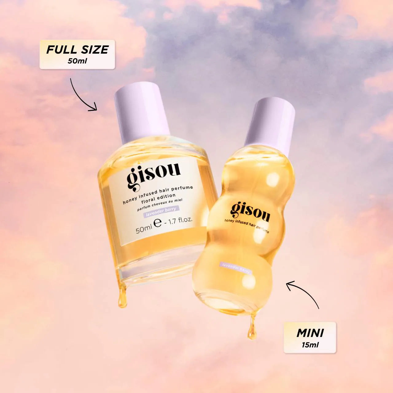Gisou Mini Lavender Berry Honey Infused Hair Perfume