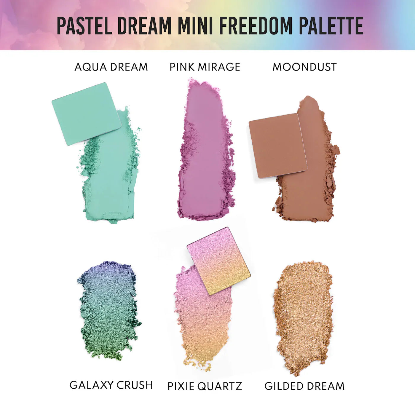 Danessa Myricks Beauty Mini Pastel Dream Freedom Palette