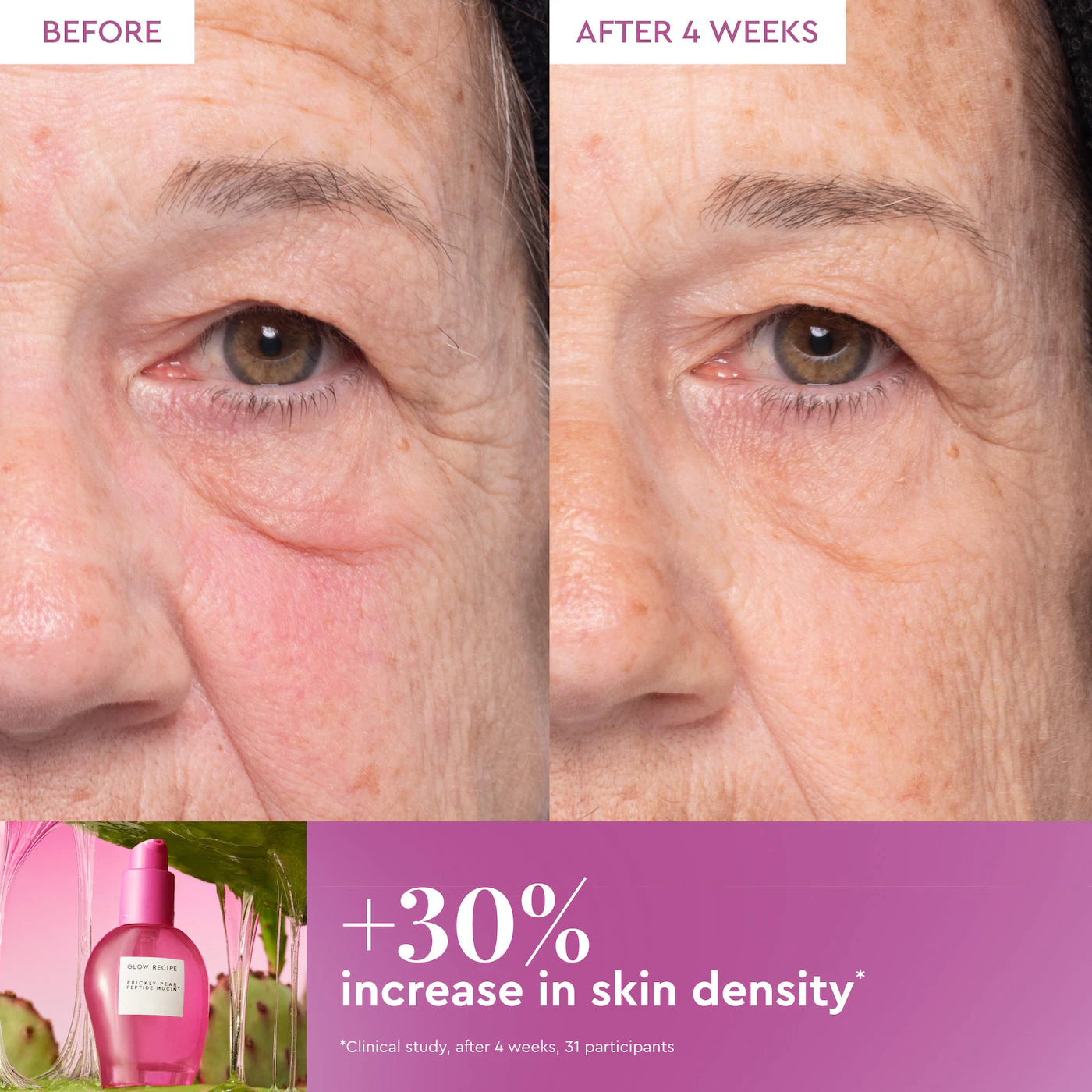 Glow Recipe Prickly Pear Peptide Vegan Mucin Serum for Redness & Fine Lines