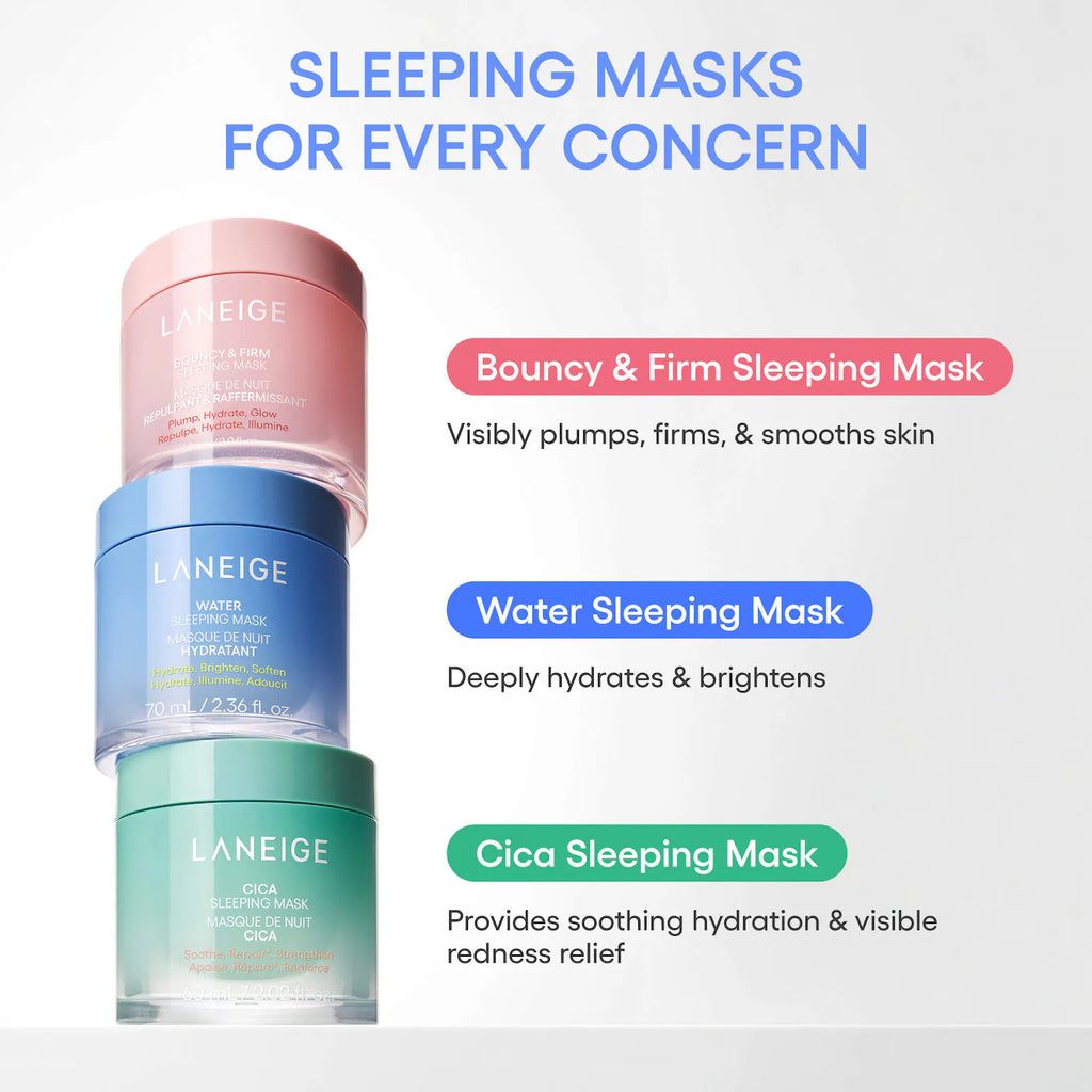 LANEIGE Water Sleeping Mask for Moisture Barrier Support with Niacinamide & Squalane
