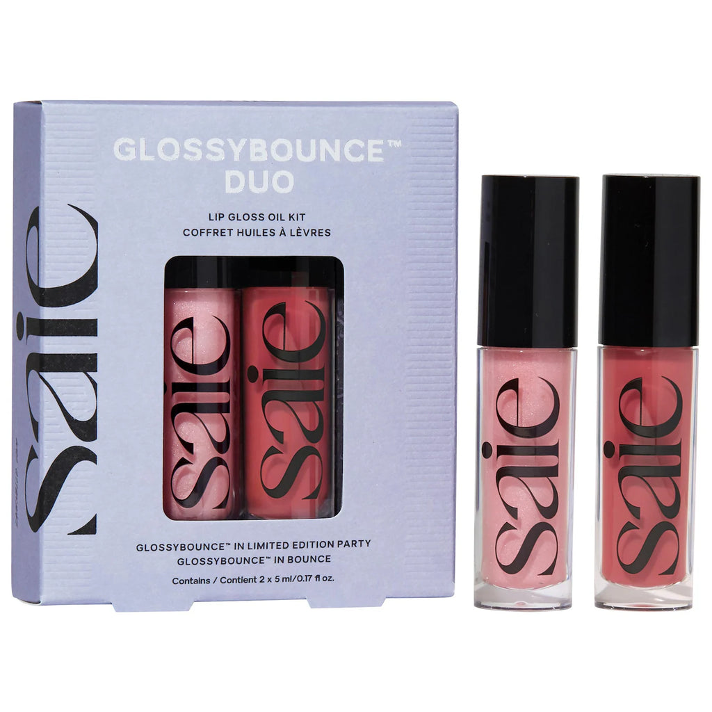 Saie Glossybounce™ Lip Gloss-Oil Duo Gift Set