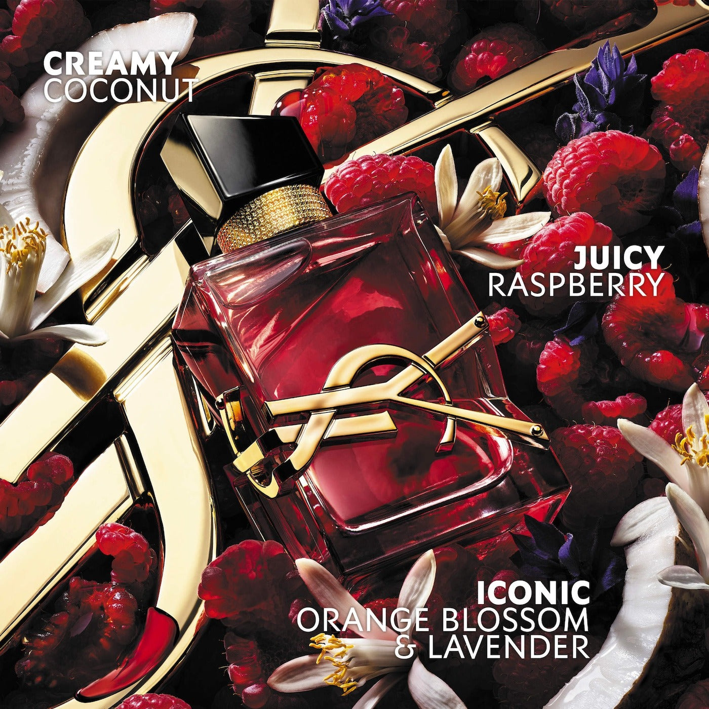 Yves Saint Laurent YSL Libre Berry Crush Eau De Parfum with Raspberry