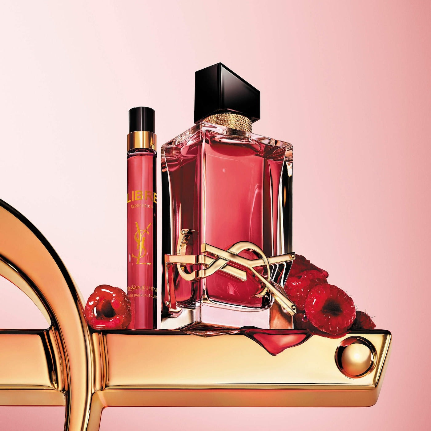 Yves Saint Laurent YSL Libre Berry Crush Eau De Parfum with Raspberry