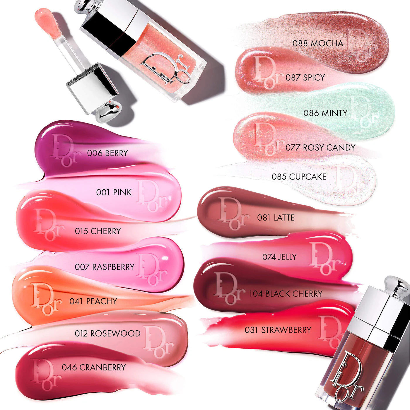 DIOR New Lip Glow Oil Hydrating High-Shine Gloss