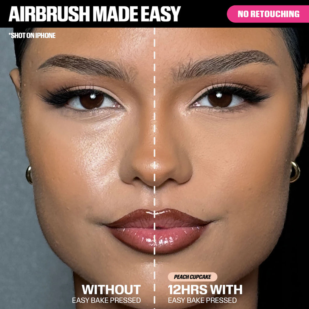 HUDA BEAUTY Easy Bake Airbrush Matte Pressed Setting Powder