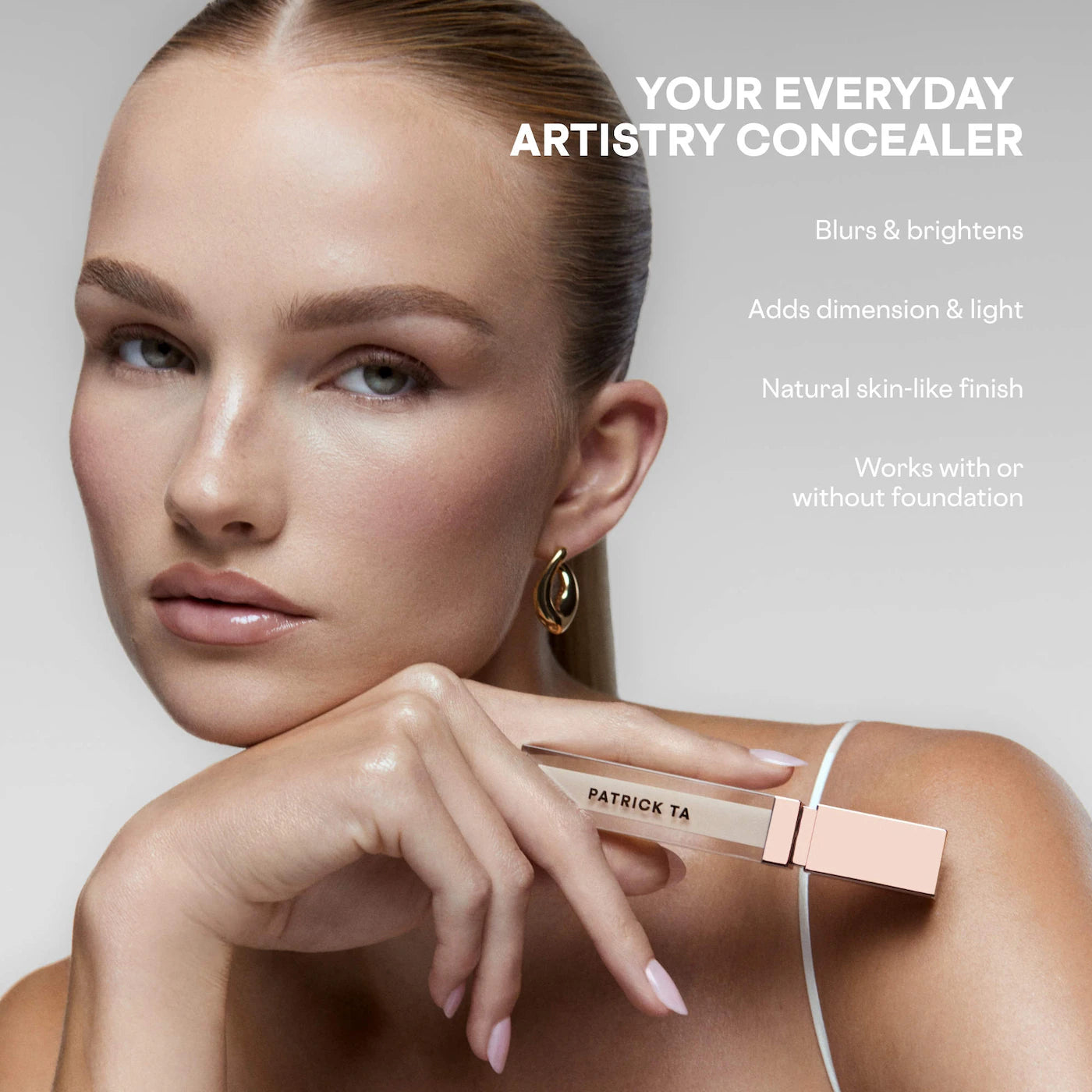 Patrick Ta Major Skin Soft Blur Brightening Hydrating Concealer with Vitamin E