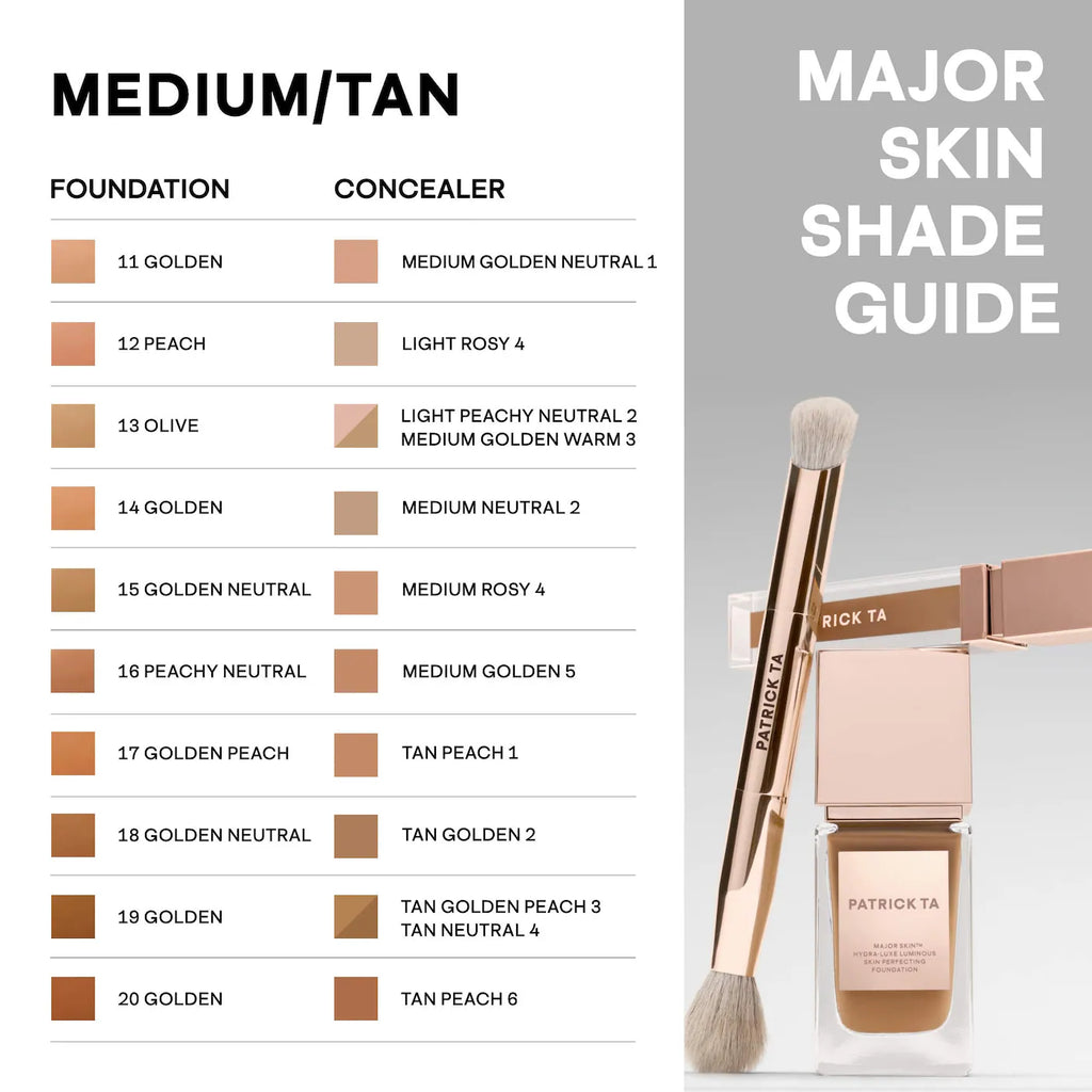 Patrick Ta Major Skin Soft Blur Brightening Hydrating Concealer with Vitamin E