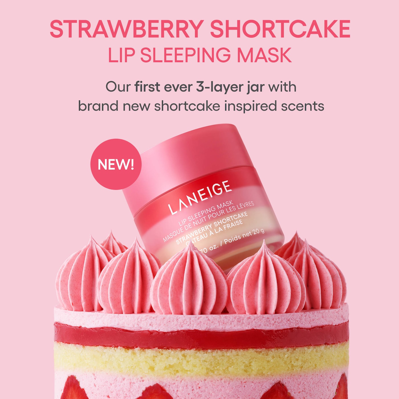 مجموعة LANEIGE Berry Sweet Lip Treatment Minis Trio