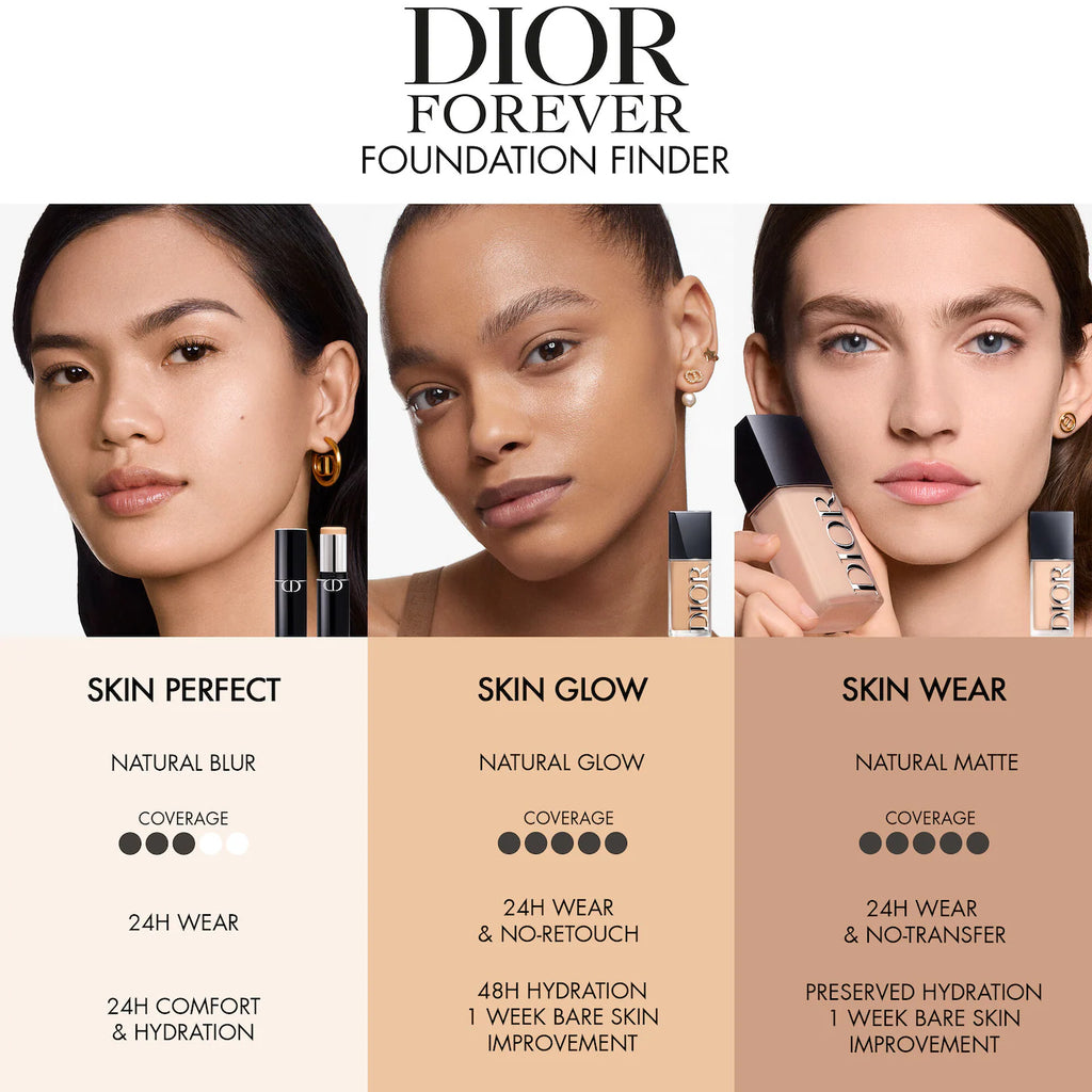 DIOR Forever Skin Glow Liquid Foundation 24HR Wear