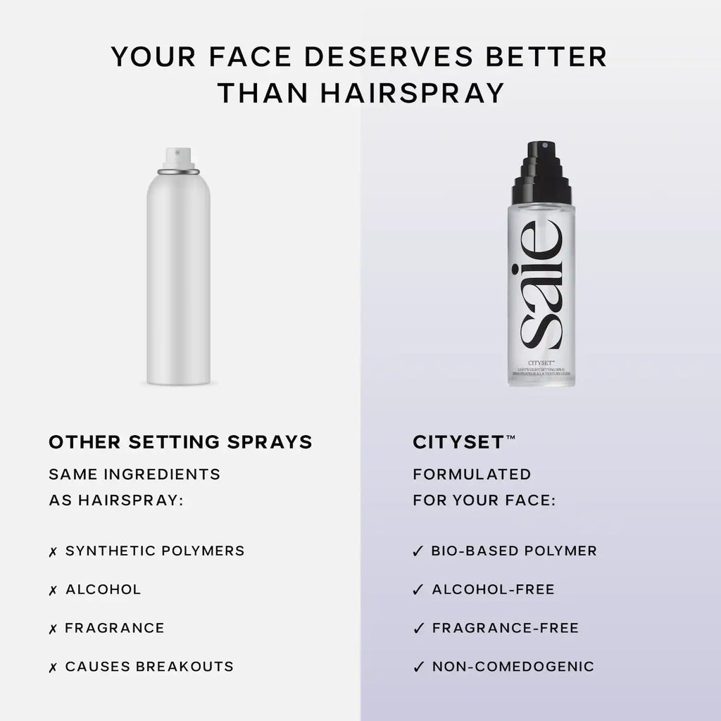 Saie CitySet™ Ultra-Fine Mist Setting Spray with 16 Hour Wear