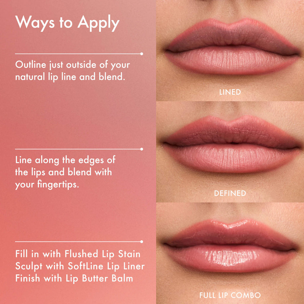 Summer Fridays SoftLine Lip Liner Creamy Sculpting Lip Pencil