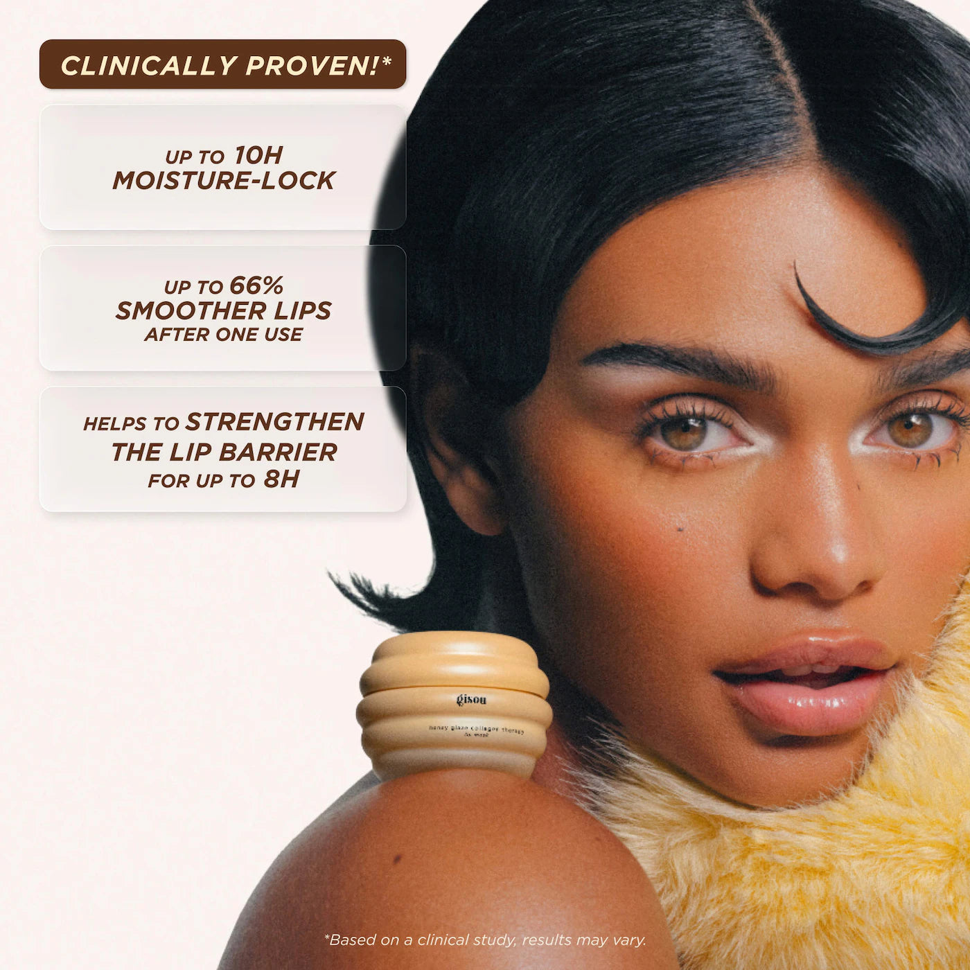 Gisou Honey Glaze Collagen Therapy Lip Mask
