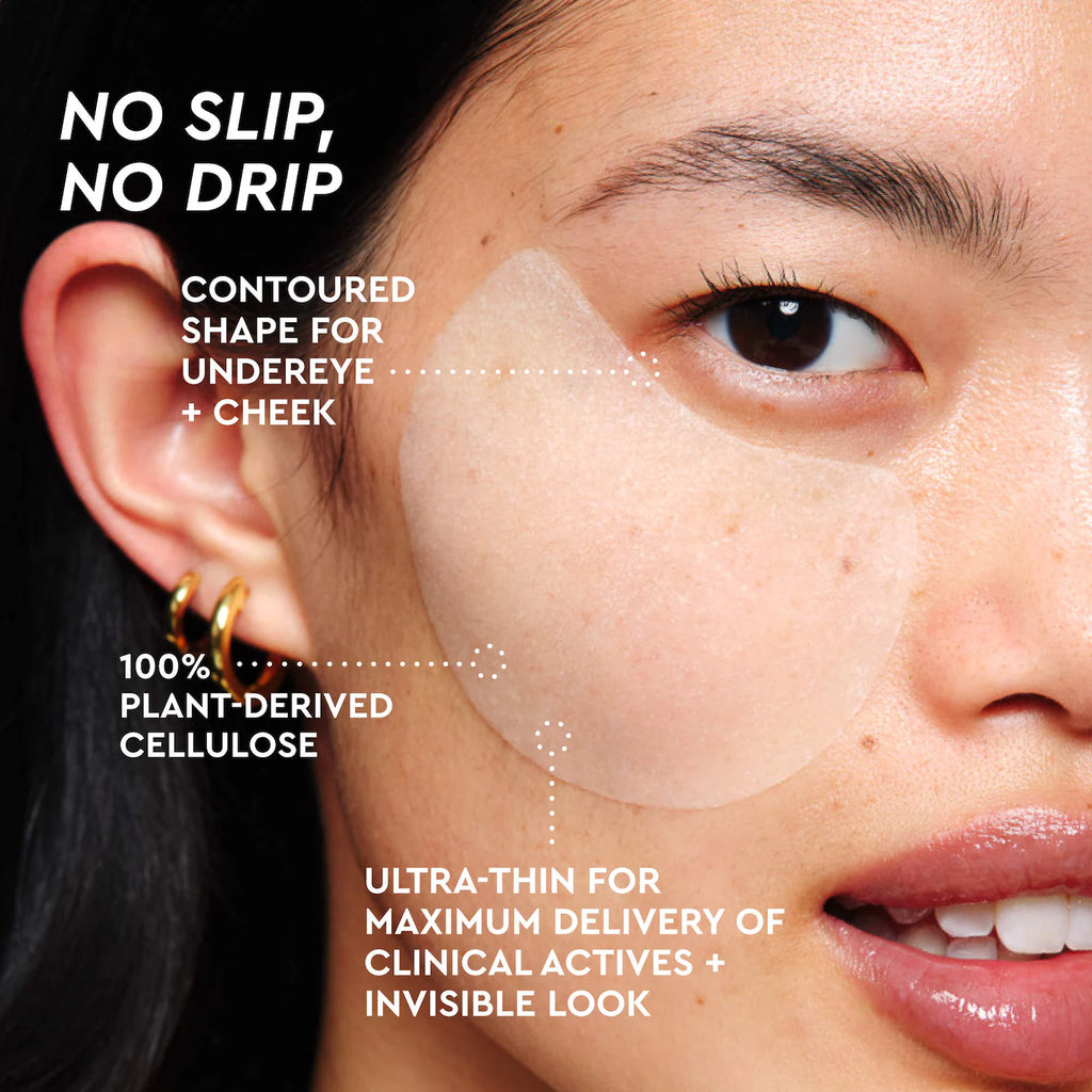 Glow Recipe Vitamin C Brightening Korean Guava Toner Pads for Undereye & Cheeks
