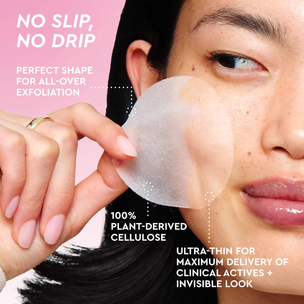 Glow Recipe LHA + AHA Korean Watermelon Toner Pads for Hydration and Gentle Exfoliation