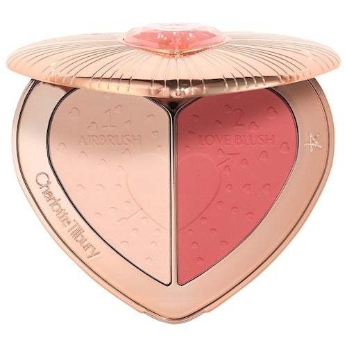 Charlotte Tilbury Pillow Talk Beauty Soulmates Brighten & Blush Powder Palette