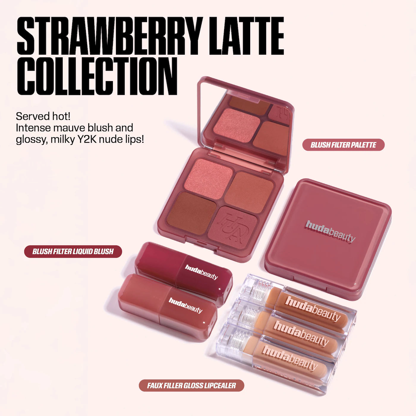 لوحة HUDA BEAUTY Blush Filter Blurring Blushlighters