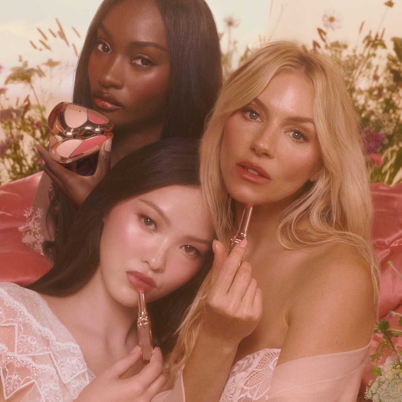 Charlotte Tilbury Pillow Talk Long Lasting Blush Balm Sheer Lip Tint