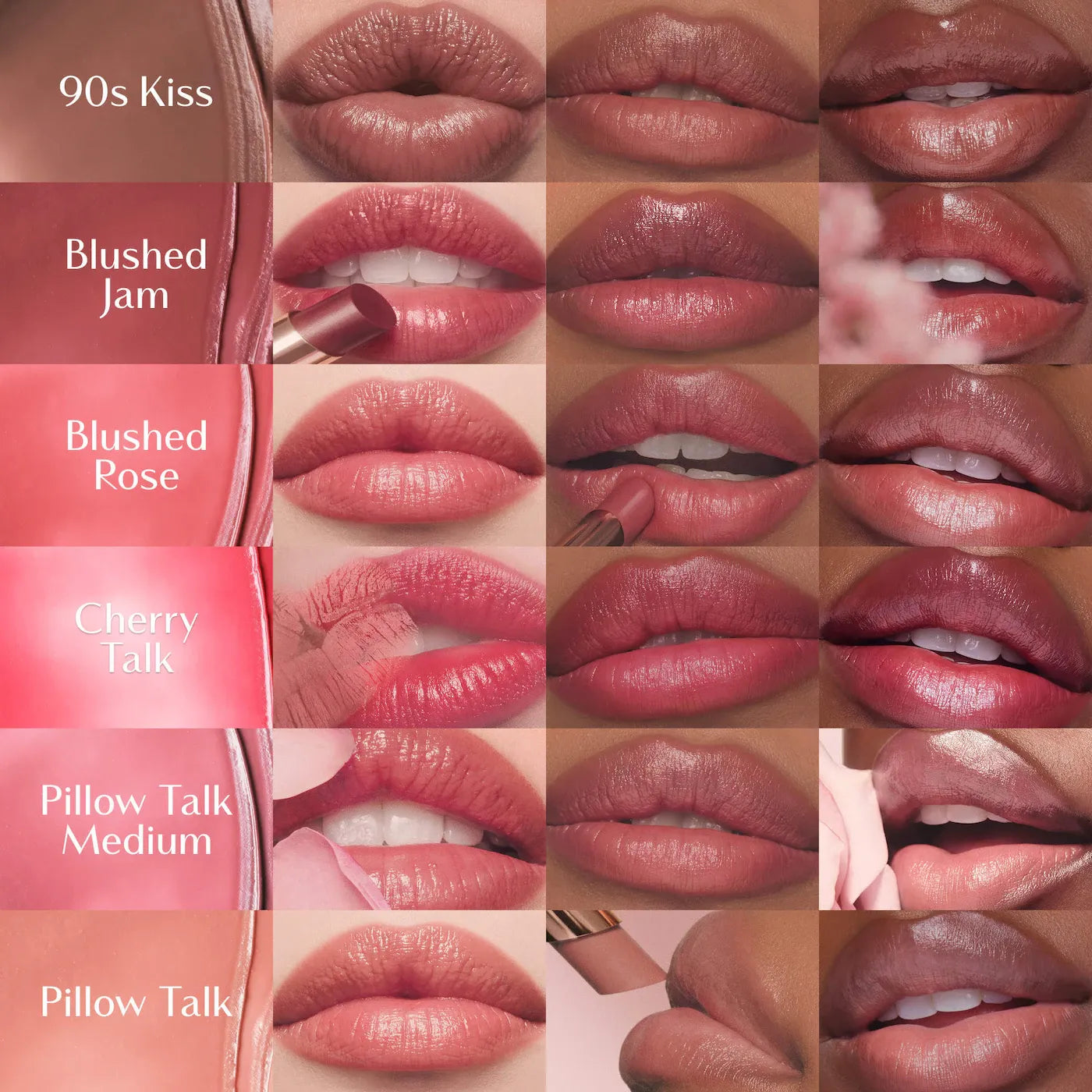 Charlotte Tilbury Pillow Talk Long Lasting Blush Balm Sheer Lip Tint