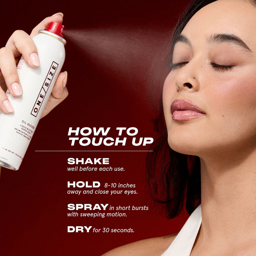 ONE/SIZE by Patrick Starrr Oil Sucker Liquid Blotting Paper Touch Up Spray