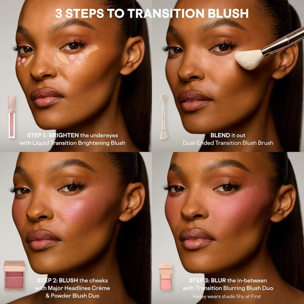 PATRICK TA Liquid Transition Brightening Blush