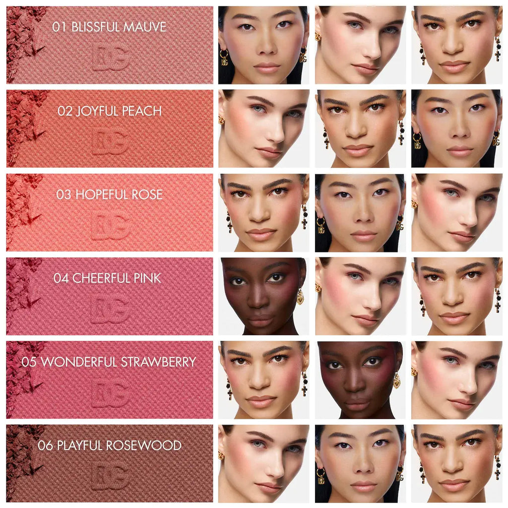 Dolce&Gabbana  Cheeks&Eyes Match Lasting Blush & Eyeshadow Powder